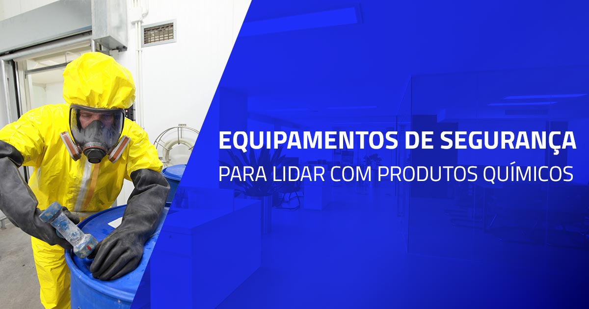 6 equipamentos de segurança para lidar com produtos químicos