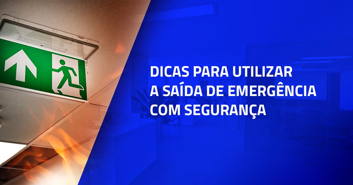 5 dicas para utilizar a saída de emergência com segurança