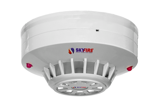 LXC-SKYFIRE – Detector de Calor Convencional com Saída de Relê